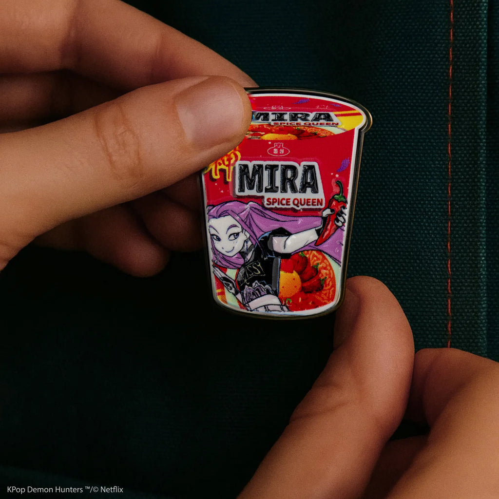 K-pop Demon Hunter Mira Spice Queen Noodles Pin