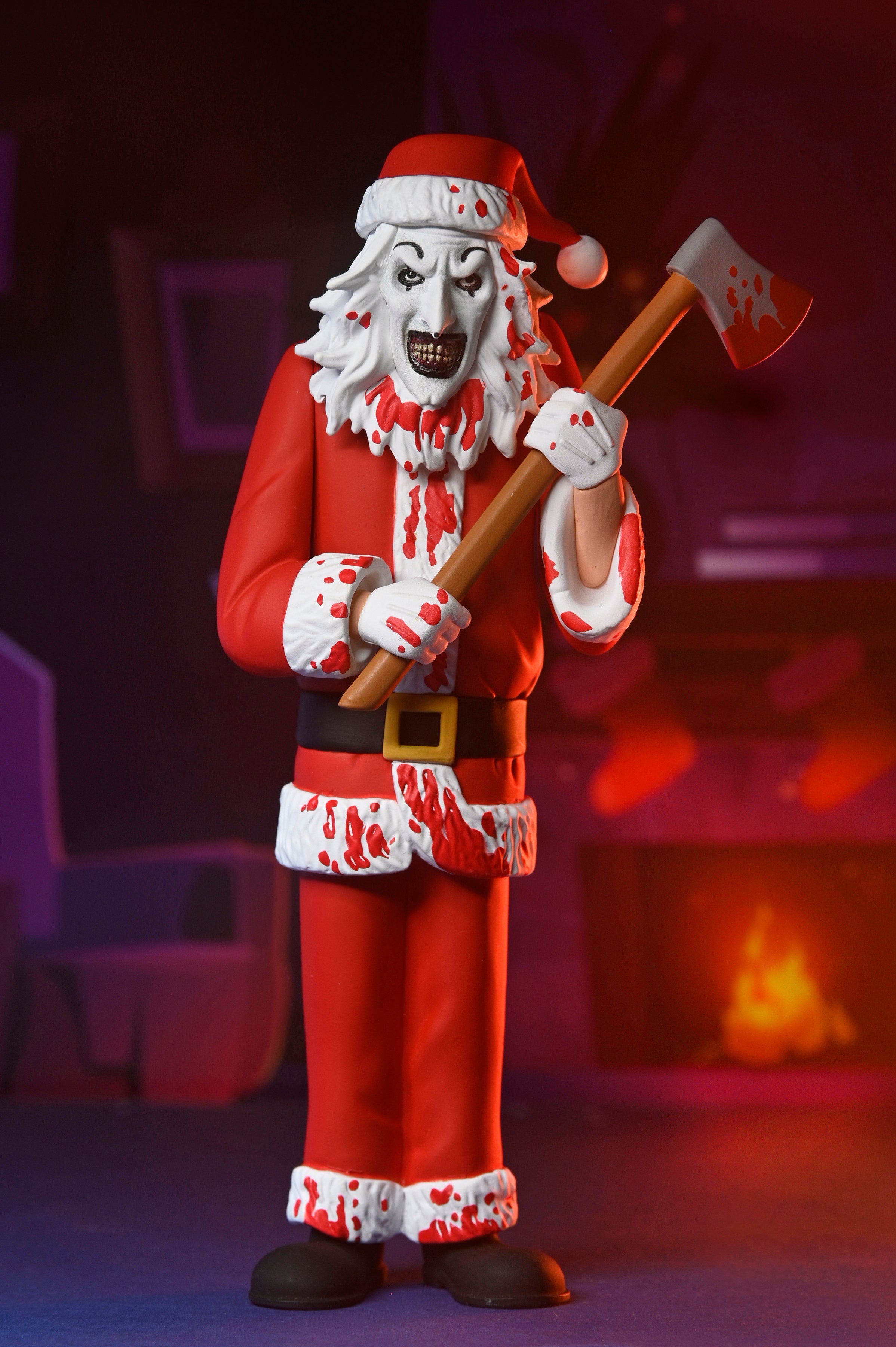 Terrifier 3 Santa-dräkt Art the Clown Bloody AF