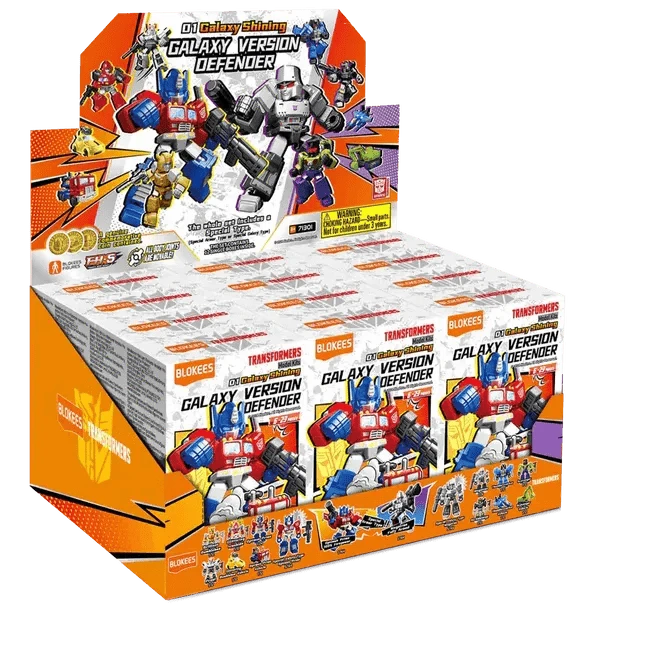 TRANSFORMERS GALAXY SHINING DEFENDER VERSION 01 MODEL KIT BLIND BOX (12) - bild 1
