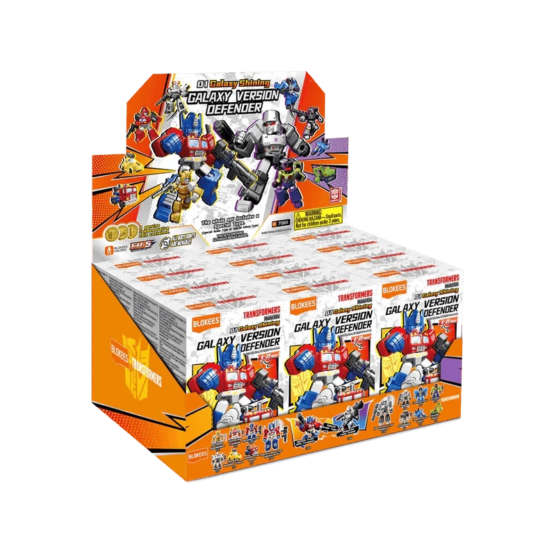TRANSFORMERS GALAXY SHINING DEFENDER VERSION 01 MODEL KIT BLIND BOX (12) - bild 3