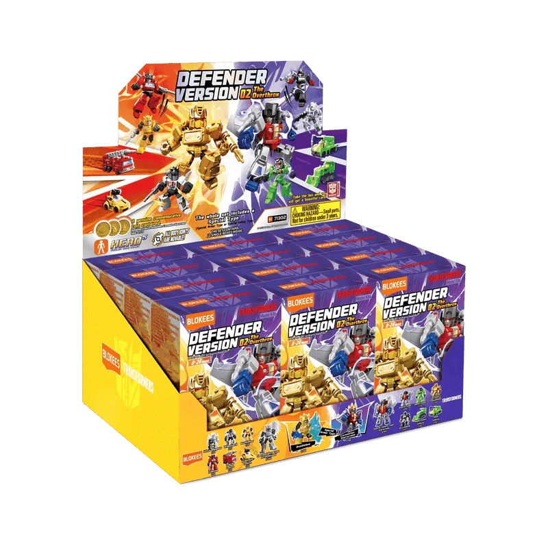 TRANSFORMERS THE OVERTHROW DEFENDER VERSION 02 MODEL KIT BLIND BOX (12) - bild 2