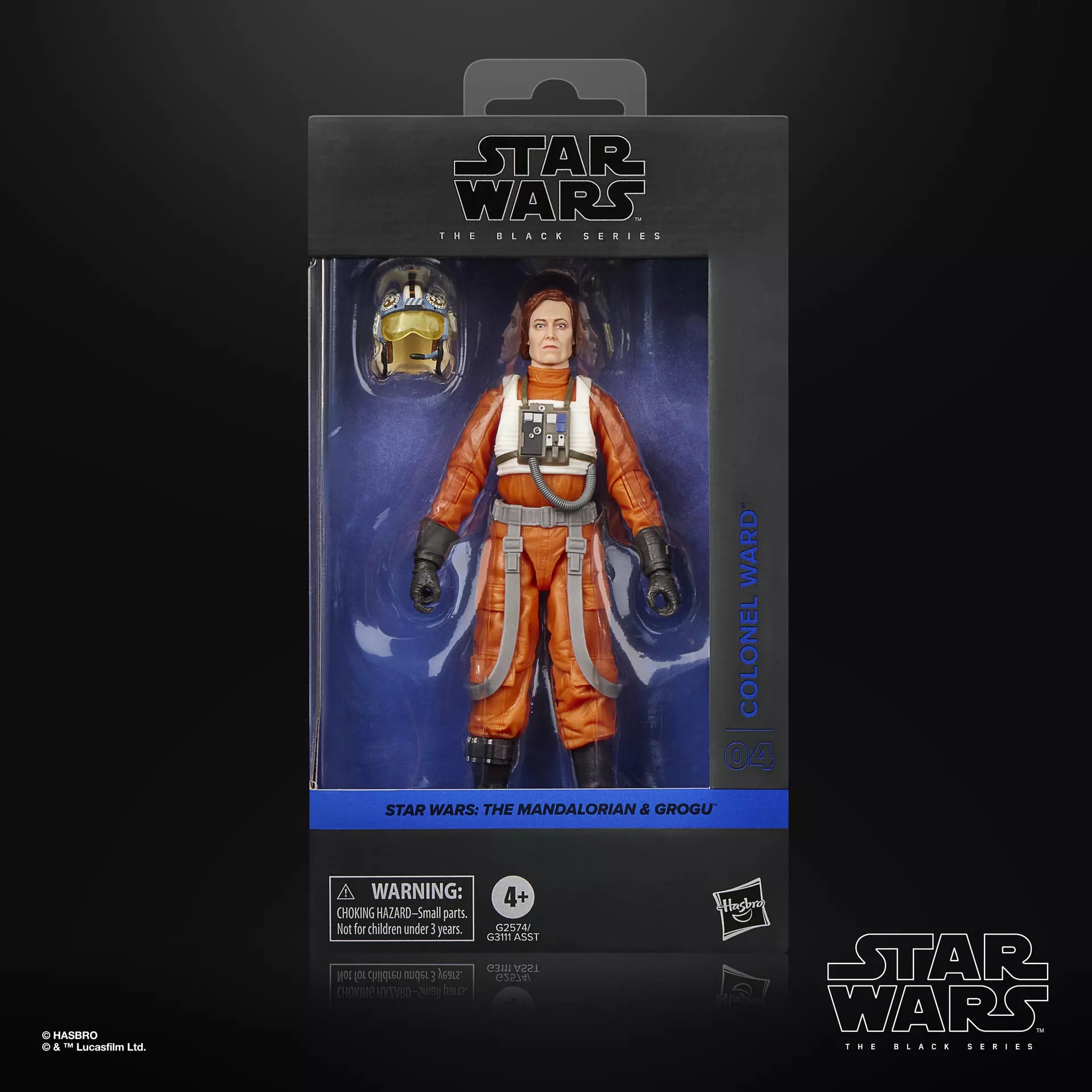 Star Wars Black Series The Mandalorian och Grogu Colonel Ward actionfigur