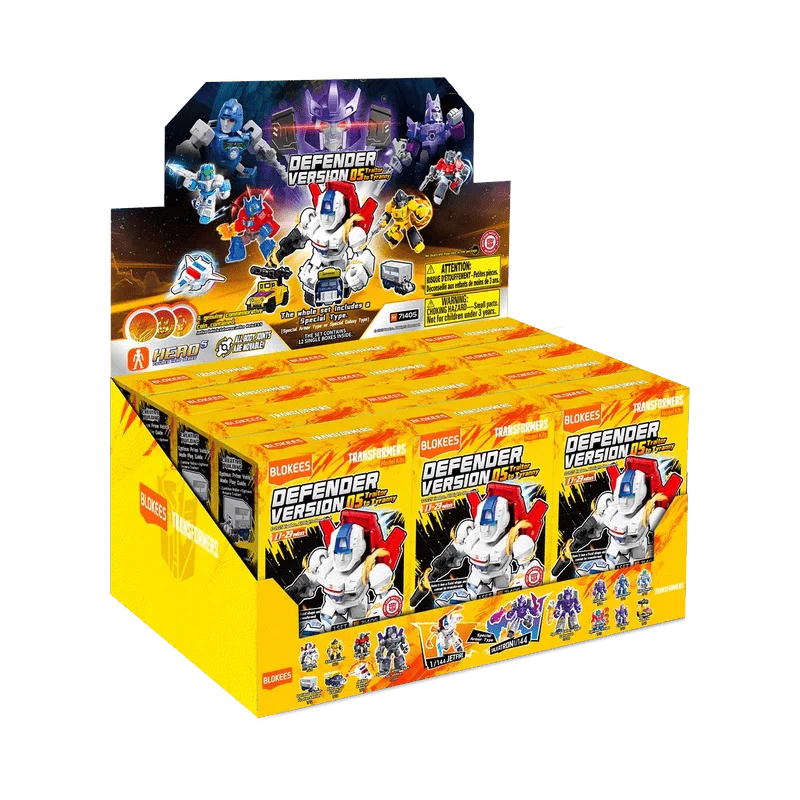 TRANSFORMERS TRAITOR TO TYRANNY DEFENDER VERSION 05 MODEL KIT BLIND BOX SET (12) - bild 3