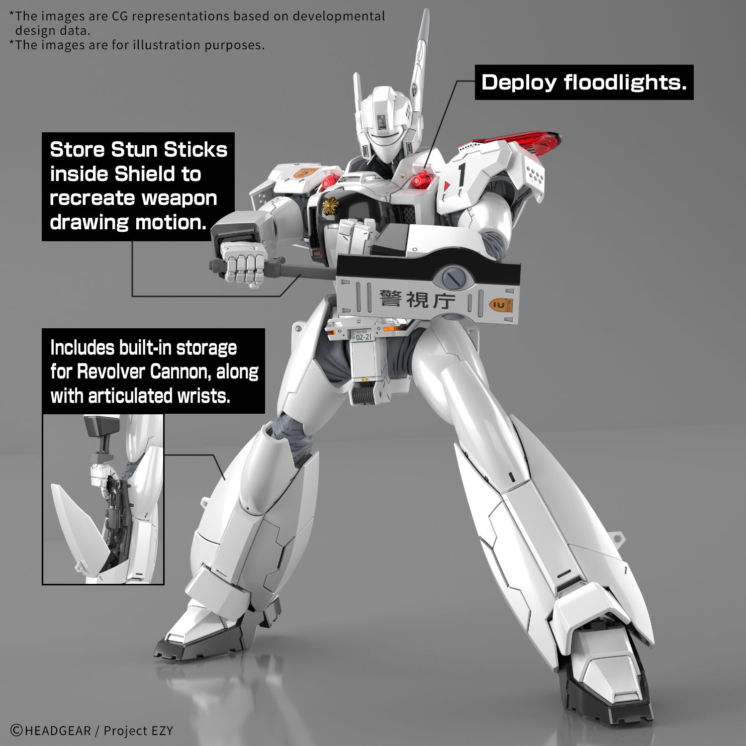 Rg Patlabor Av-98plus Ingram Ingram Plus 1/48