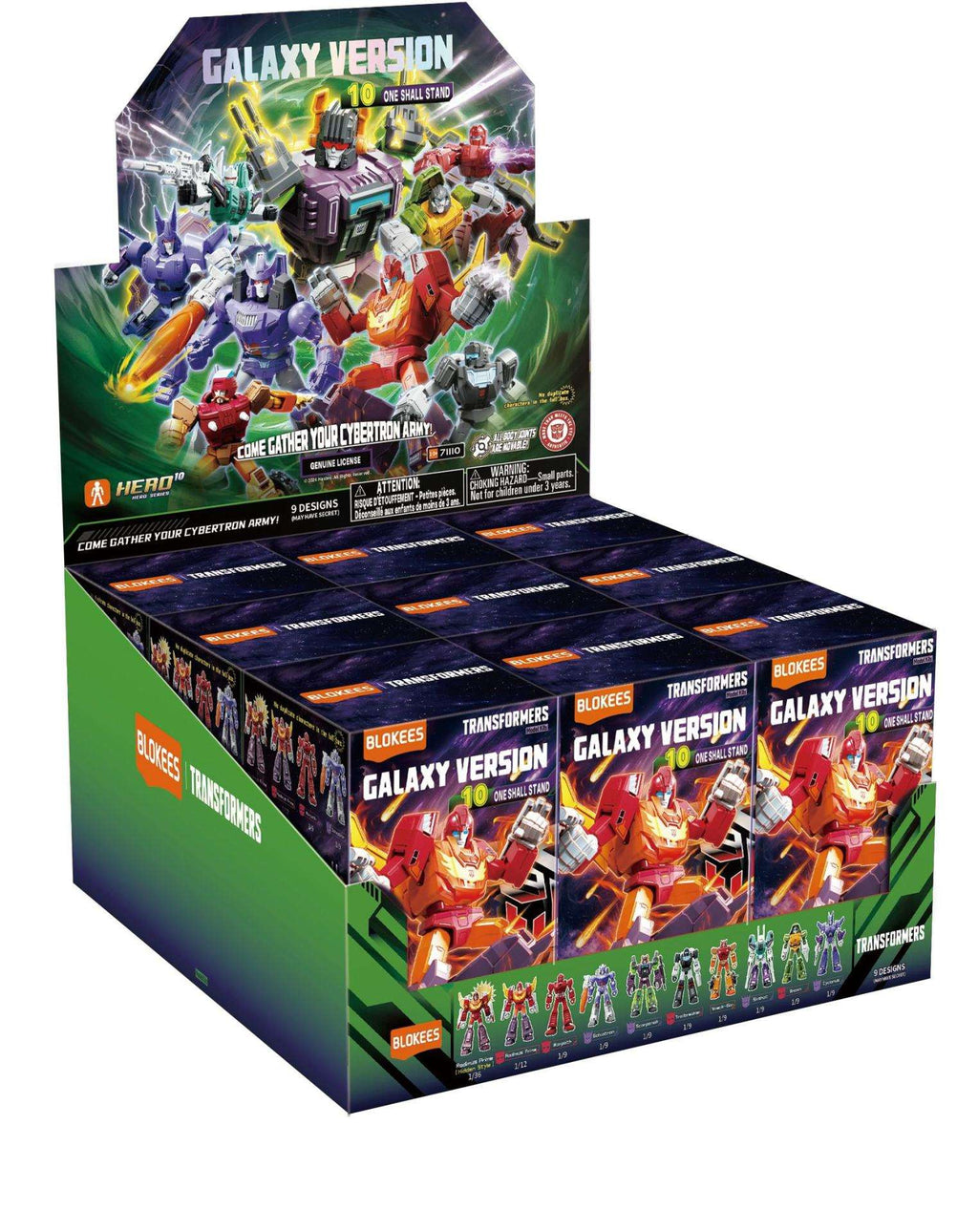 TRANSFORMERS ONE SHALL STAND GALAXY VERSION 10 BLIND BOX SET (9) - bild 1