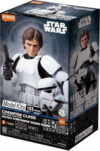 STAR WARS EPISODE IV A NEW HOPE HAN SOLO DESGUISE VERSION CHAMPION CLASS 03 MODEL KIT - bild 1