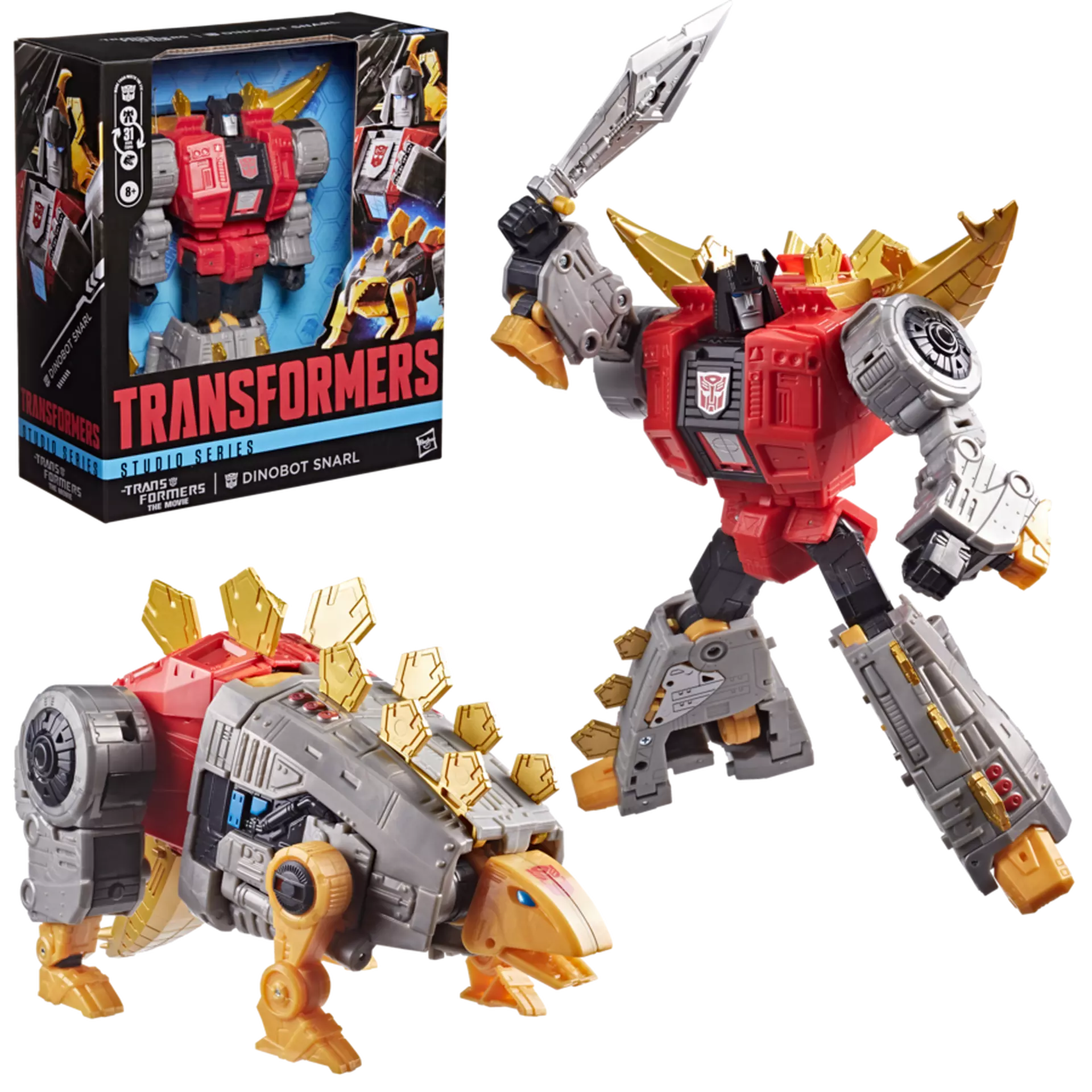 Transformers Studio Series Transformers The Movie Dinobot Snarl Actionfigur