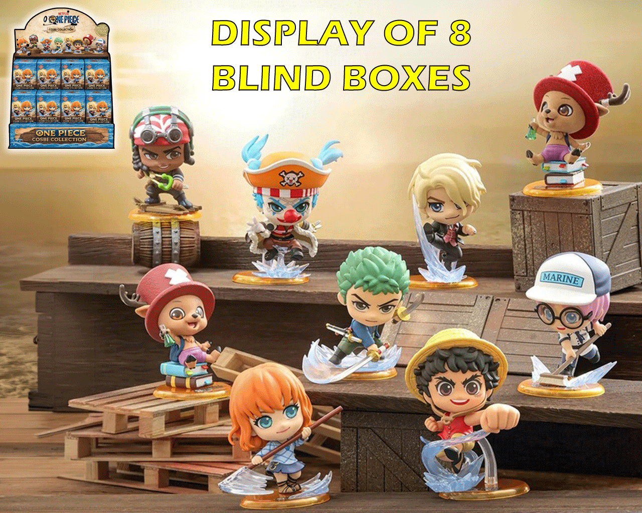 One Piece - Cosbi Collection - Blind Box - Display (8)