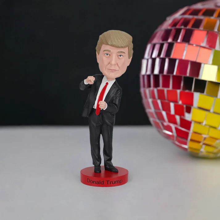 Trump Dansande Gungfigur i Resintillverkning