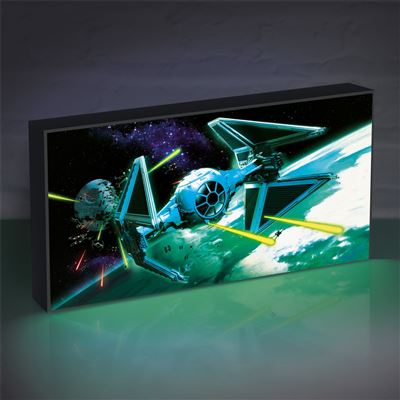 Star Wars Tie Interceptor Ljus Canvas
