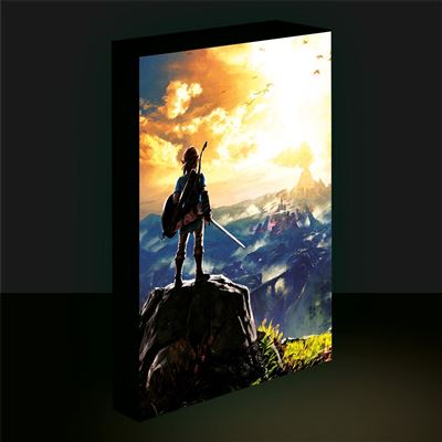 Legenden Om Zelda: Into The Wilds Ljus Canvas
