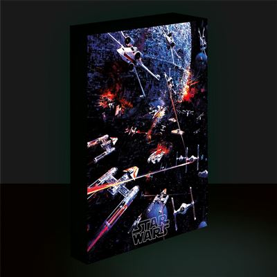 Star Wars Dödsstjärna Attack Ljus Canvas