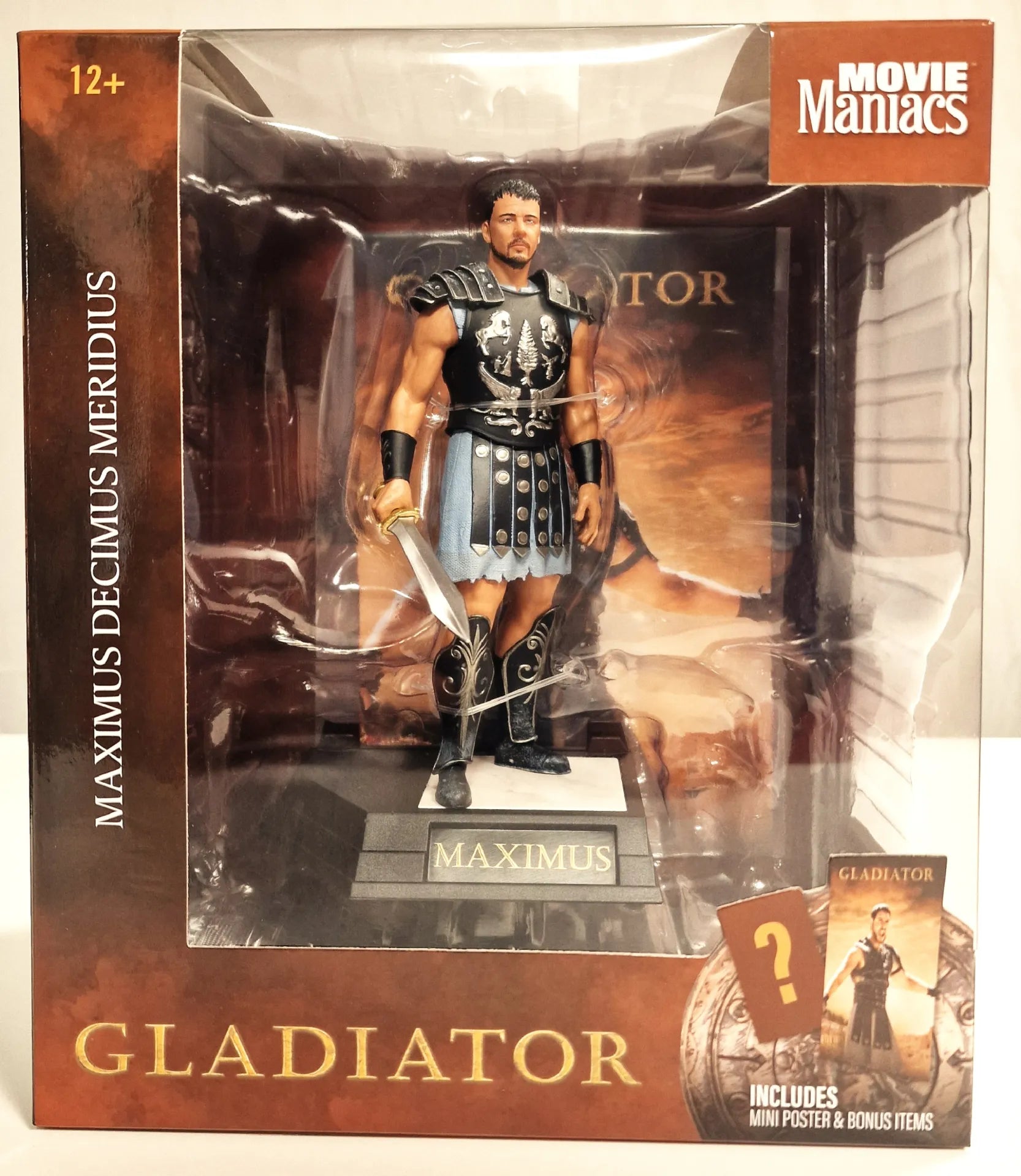 Film Maniacs Maximus Decimus Meridius Gladiator 6" Stående Figur