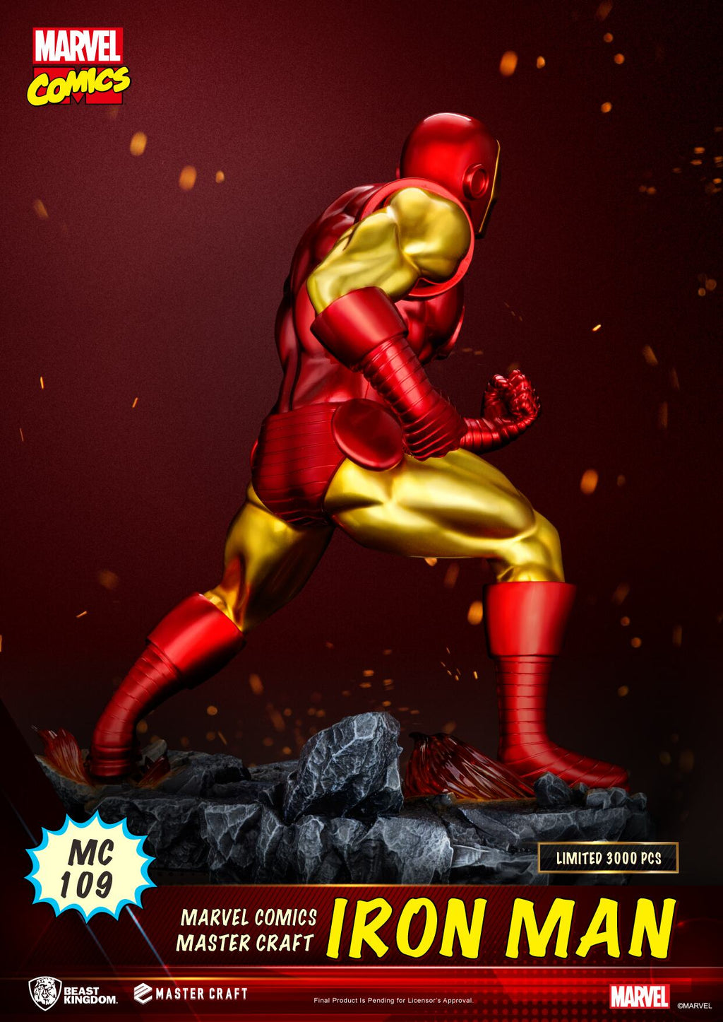 Marvel Comics Iron Man Master Craft Figur