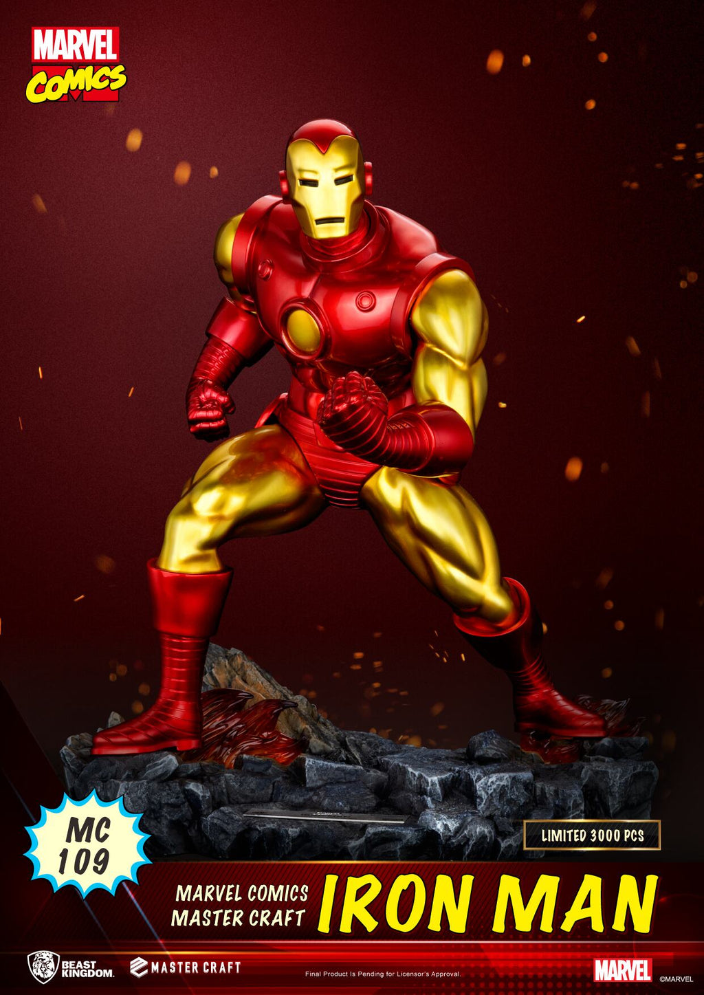 Marvel Comics Iron Man Master Craft Figur