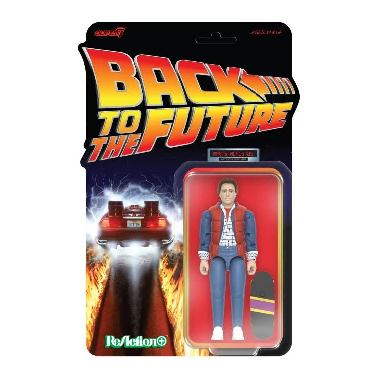 Tillbaka till Framtiden Wave 1 Marty McFly '85 ReAction+ Figur