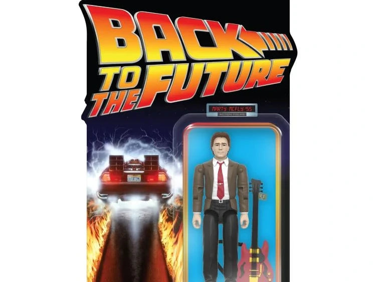Tillbaka Till Framtiden Wave 1 Marty McFly '55 Reaction+ Figur
