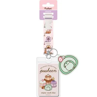 Pusheen Id Nyckelring & Lanyard