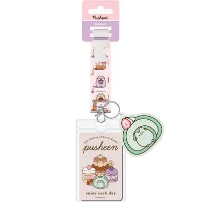Pusheen Id Nyckelring & Lanyard
