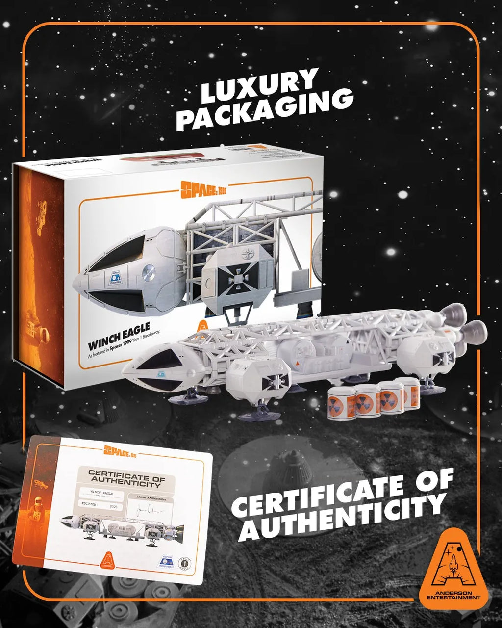 Space 1999 Eagle Winch Module Die-cast Limited Edition