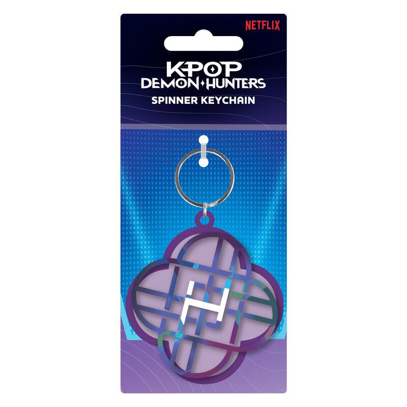 K-pop Demon Hunters Huntrix Spinner Nyckelring