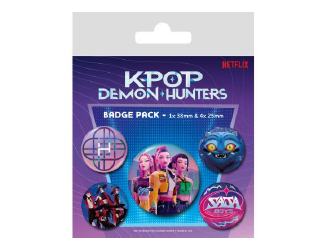 K-pop Demon Hunters Badge Pack