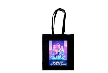K-pop Demon Hunters Nyckelkonst Svart Tote Väska