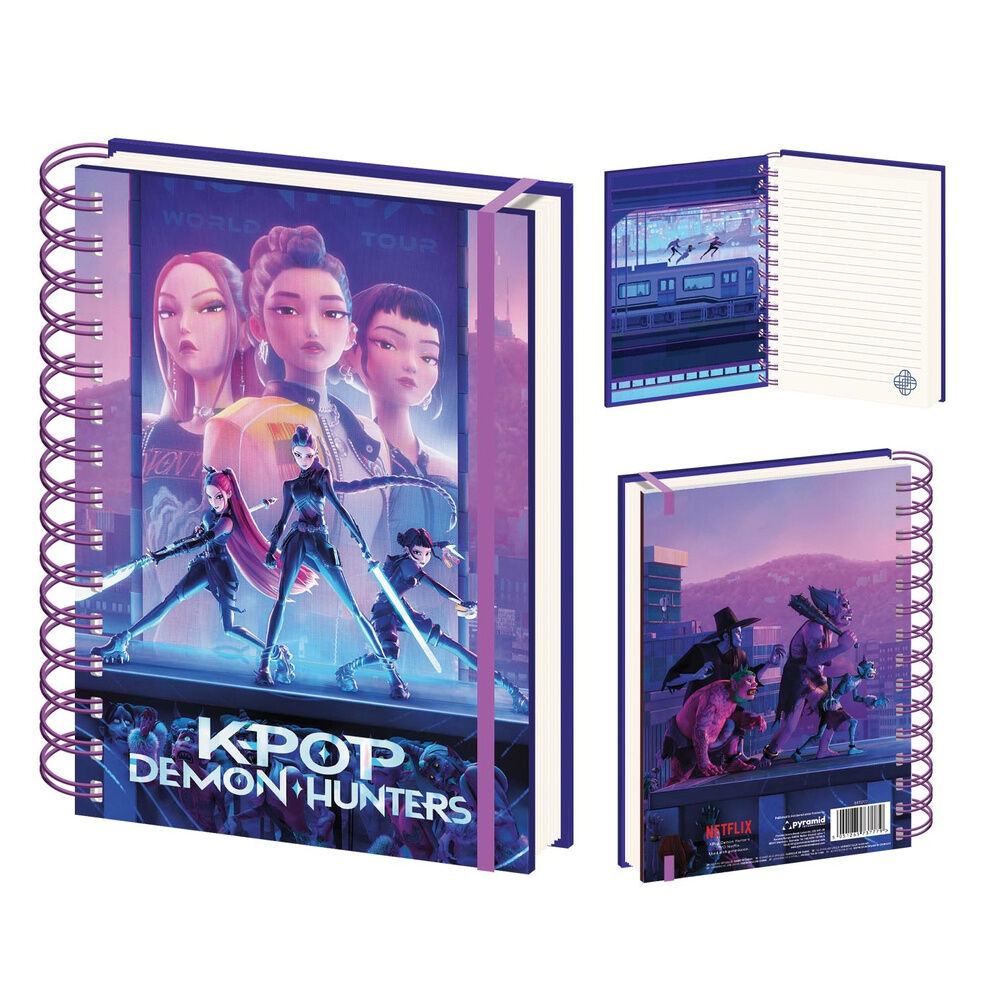 K-pop Demon Hunters Huntrix Wiro Anteckningsblock