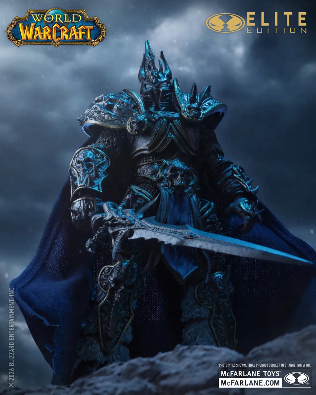 World Of Warcraft Lich King Mcfarlane Elite Edition 7" Action Figur