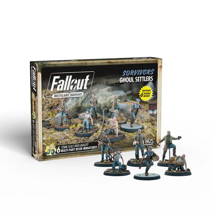 Fallout Wasteland Warfare Survivors Ghoul Settlers The Slog