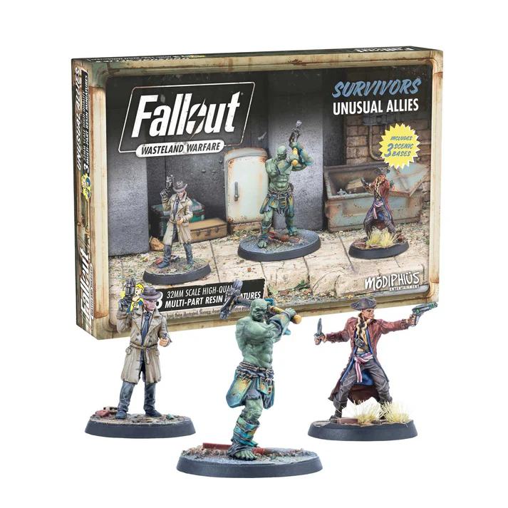 Fallout Wasteland Warfare Survivors Ovanliga Allierade