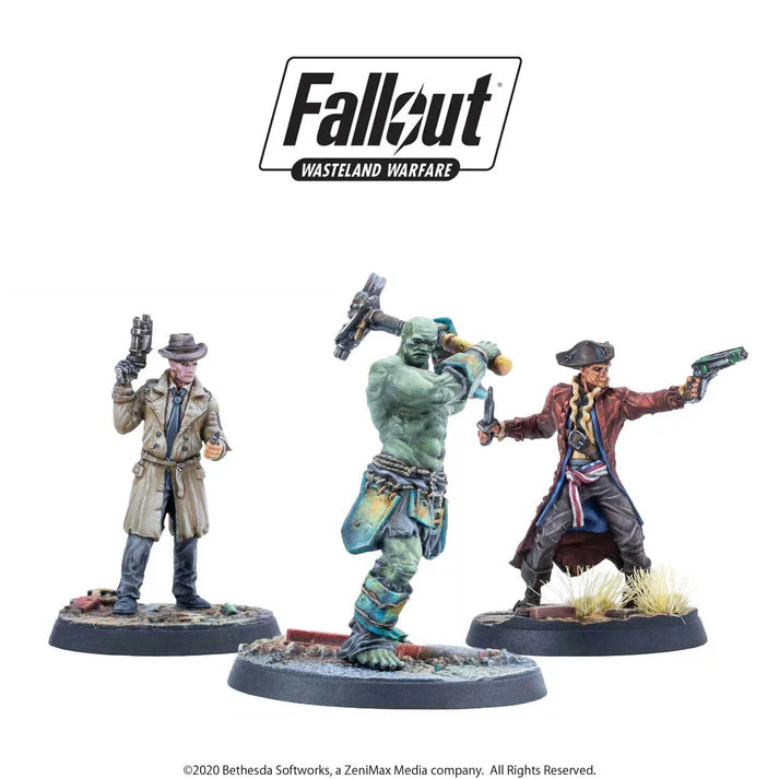 Fallout Wasteland Warfare Survivors Ovanliga Allierade