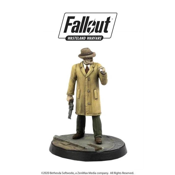 Fallout Wasteland Warfare Oanpassad Mystisk Främling