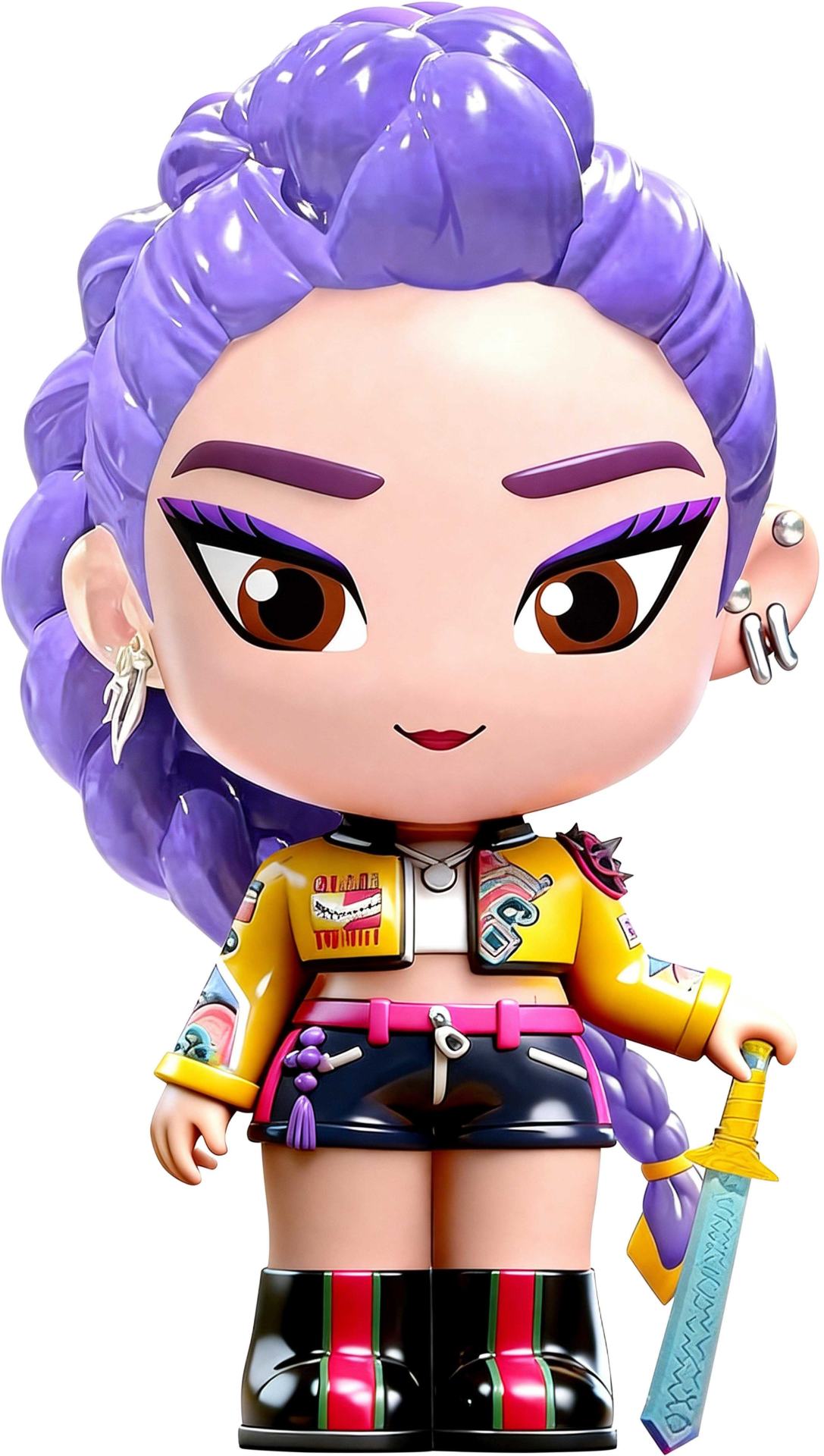 K-pop Demon Hunter Rumi PVC Bank