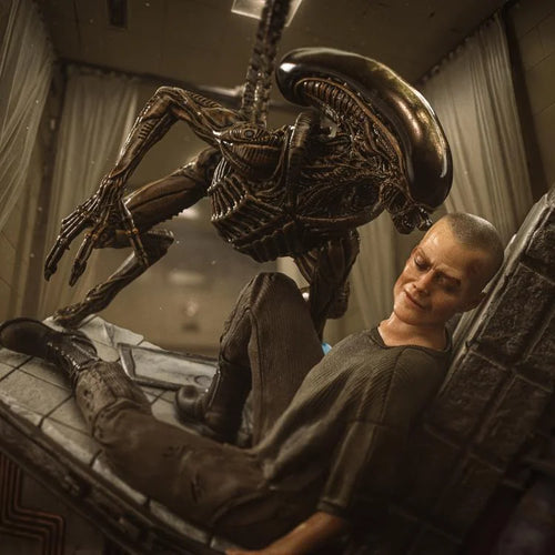 Alien 3 Ellen Ripley och Dog Alien 1/10 Figur