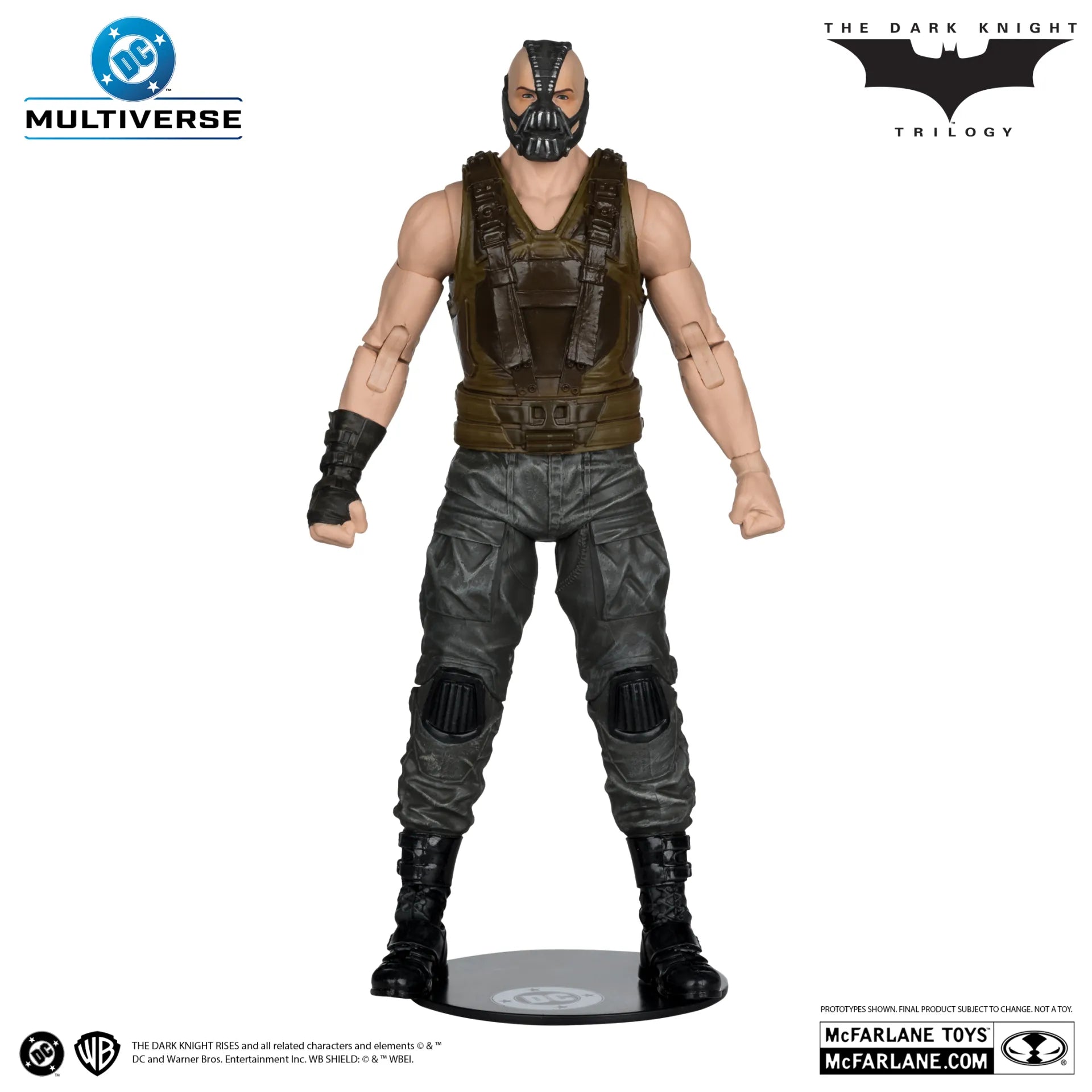 Dc Theatrical Dlx Bane - The Dark Knight Rises - 7-tums Actionfigur