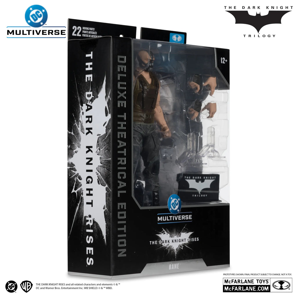 Dc Theatrical Dlx Bane - The Dark Knight Rises - 7-tums Actionfigur