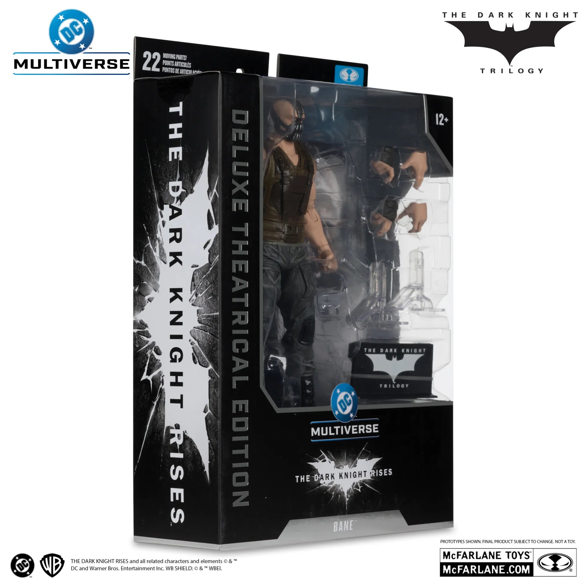 Dc Theatrical Dlx Bane - The Dark Knight Rises - 7-tums Actionfigur
