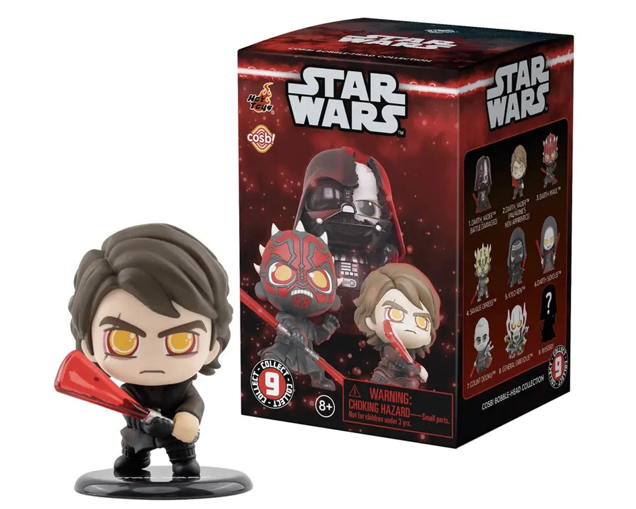 Star Wars - Dark Side Cosbi Collection - Blind Box - Display (8)