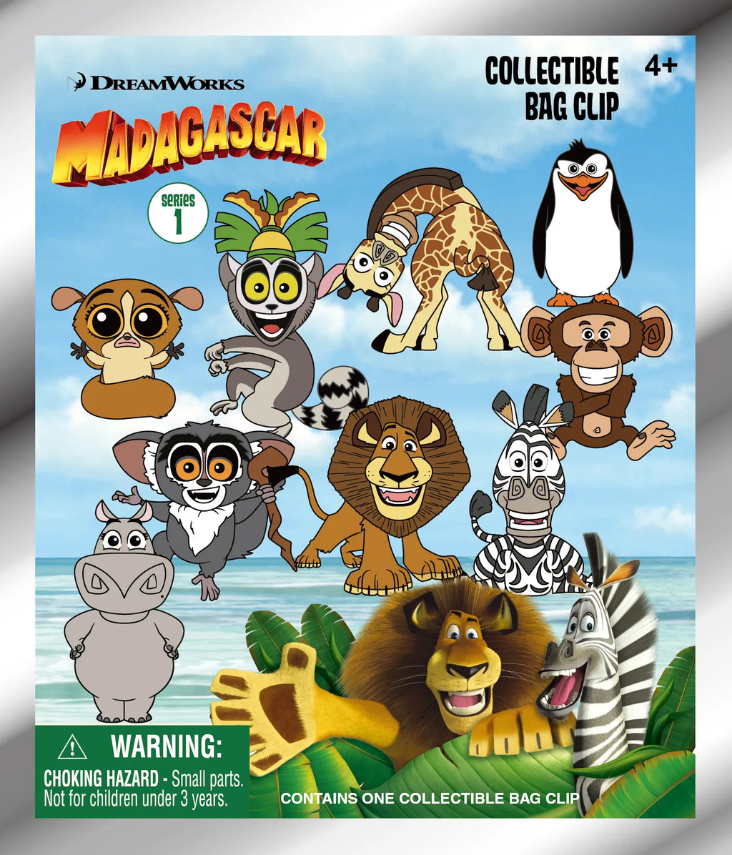 Madagaskar Påseklämma Blind Box Display (24)