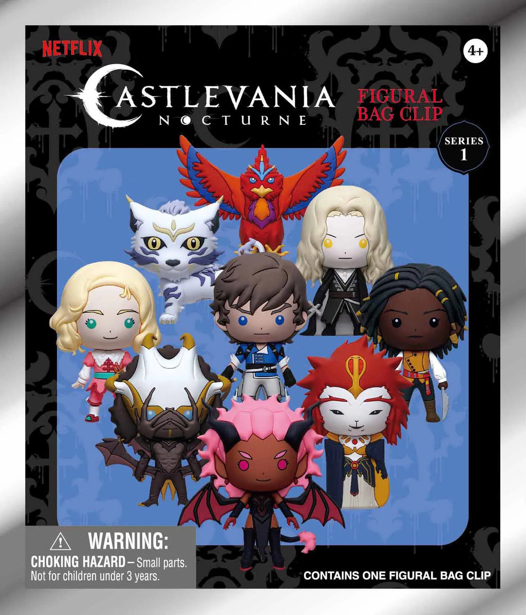 Castlevania Nocturne Bag Clip Blind Box Display (24)