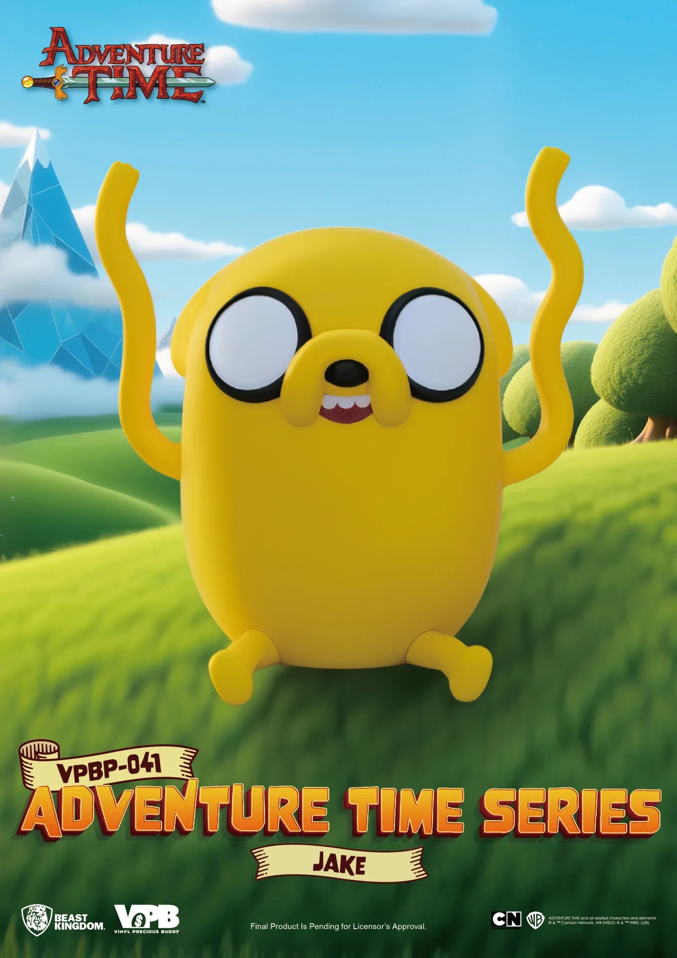 Adventure Time Jake Palm Size Bank Figure