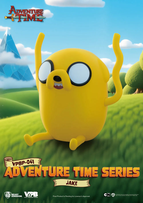 Adventure Time Jake Palm Storlek Bank Figur