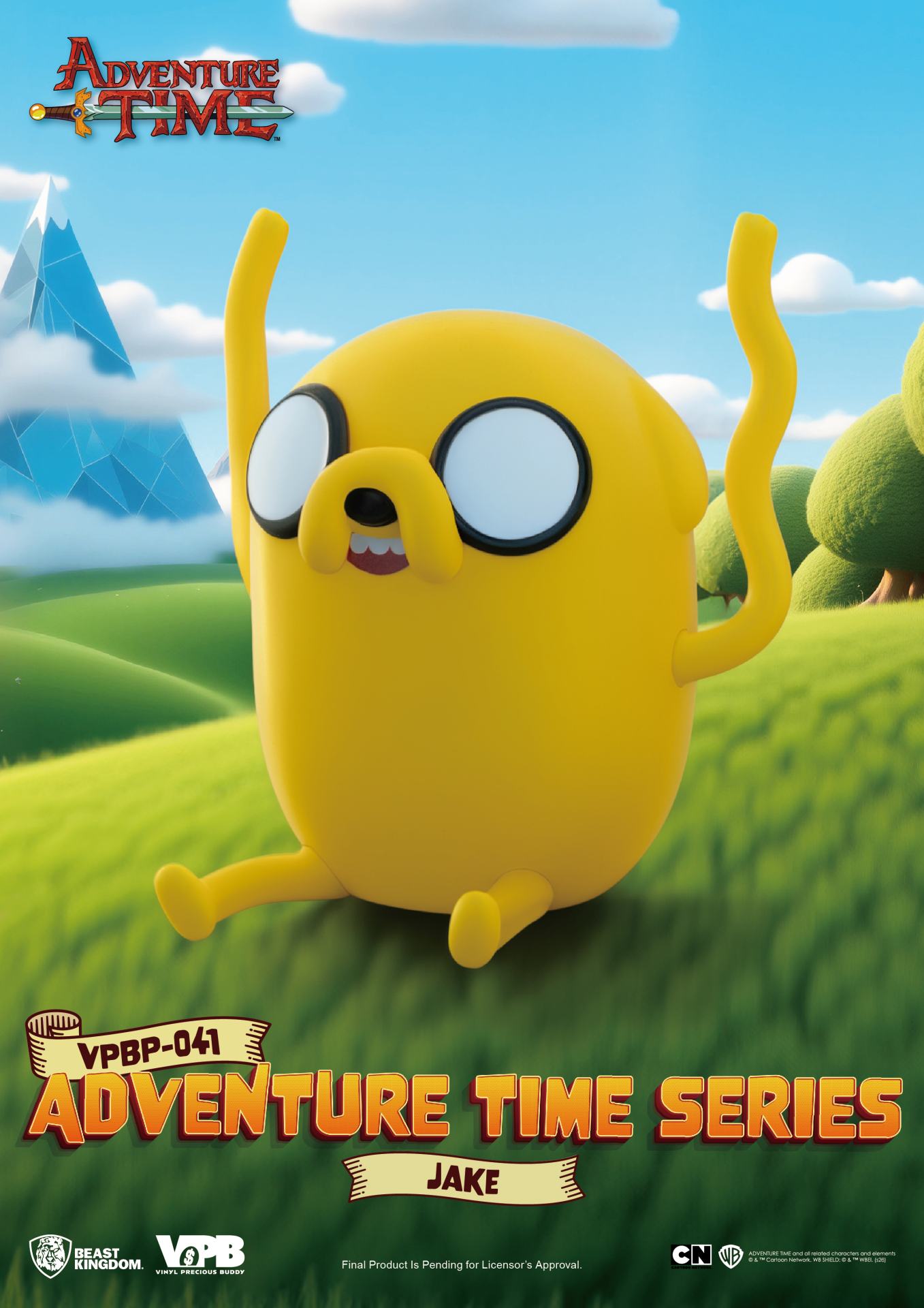 Adventure Time Jake Palm Size Bank Figure