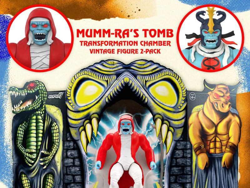 Thundercats Vintage Figurer Mumm-Ra's Grav 2-Pack