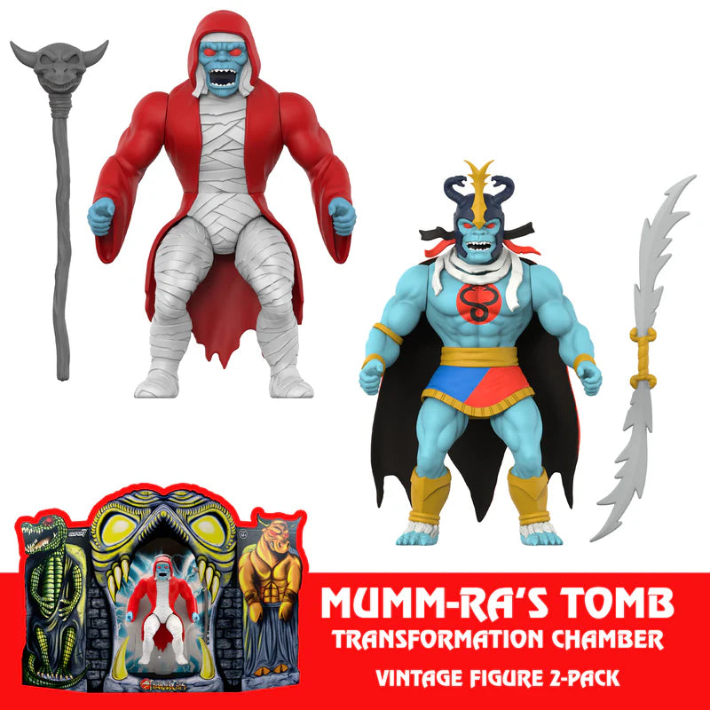 Thundercats Vintage Figurer Mumm-Ra's Grav 2-Pack