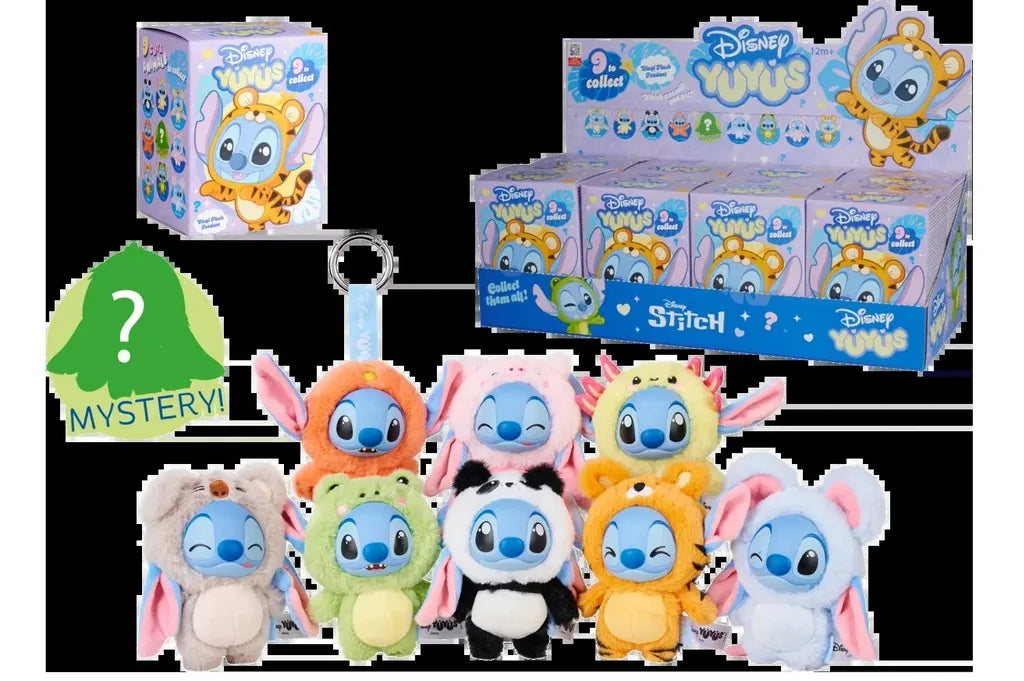 Disney Yuyus Stitch Väsk-Clip Blindlåda (8)