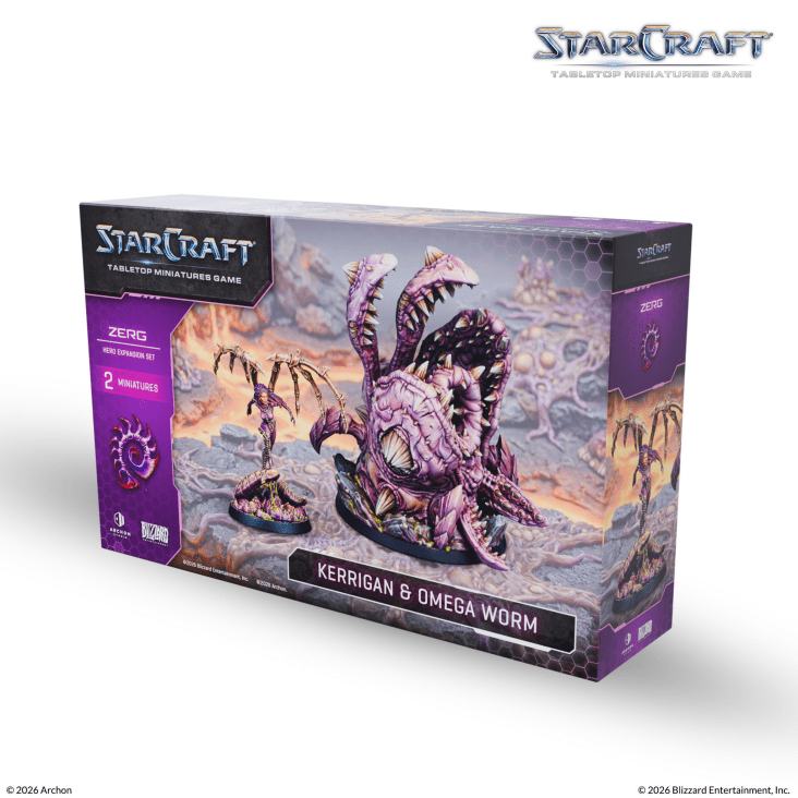 Starcraft Kerrigan & Omega Worm-låda