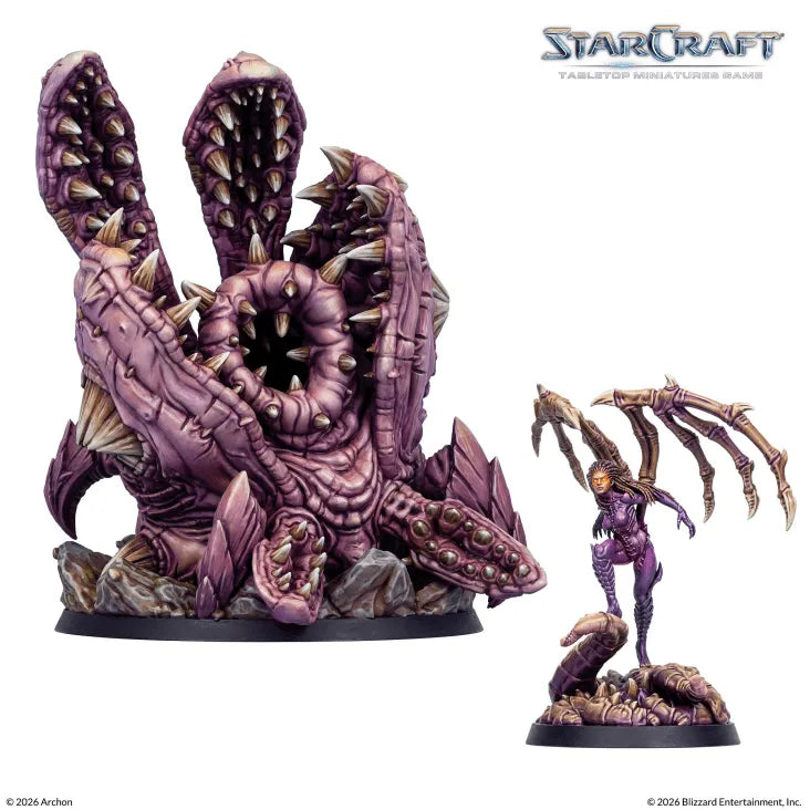 Starcraft Kerrigan & Omega Worm-låda