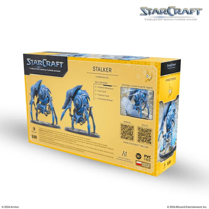Starcraft Stalker Box – Figurset med Stalker-miniatyrer och Tillbehör